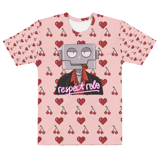 1up Respect Robo 🍒 Men's t-shirt