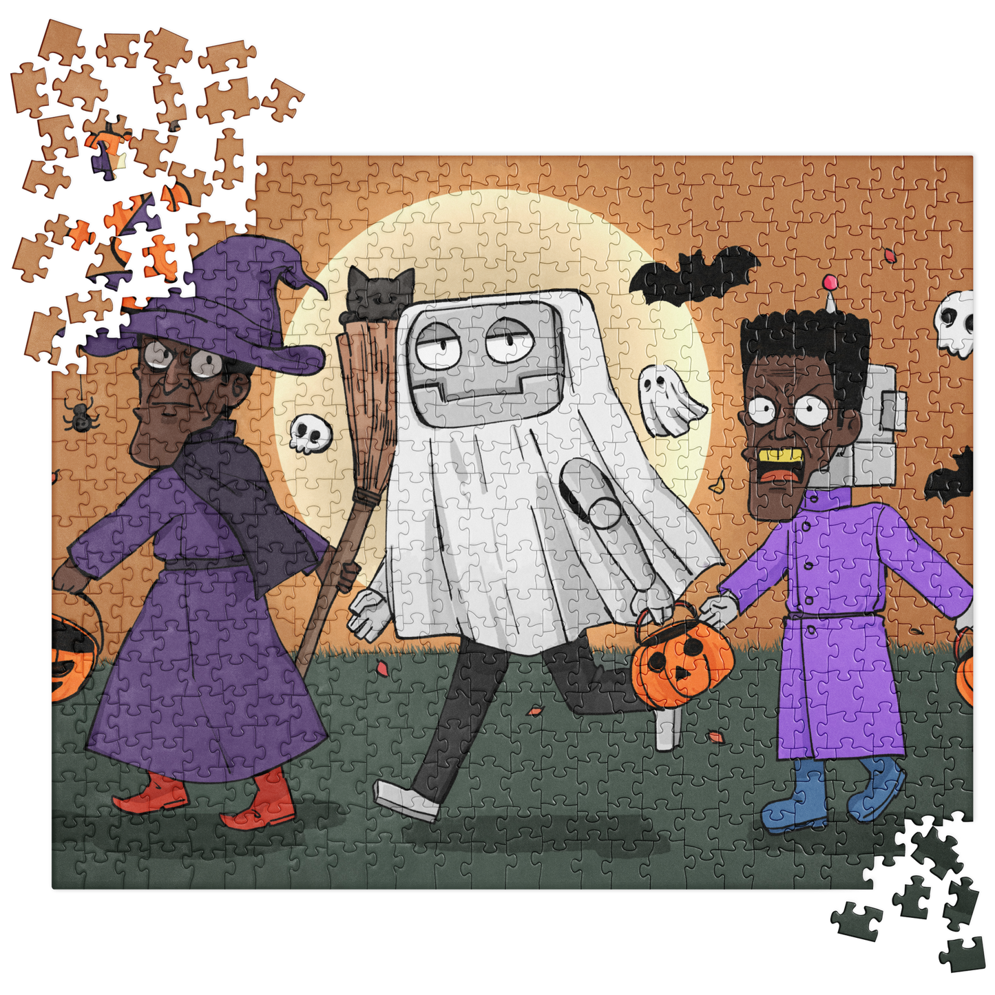 Respect Robo Halloween Jigsaw puzzle